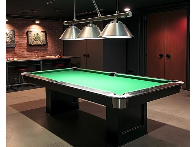 세련된 풀 테이블